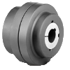 Couplings with rubber elements
