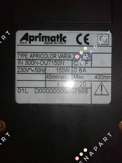 43503/003  APRICOLOR VARIA 230V NR-ACTUADO