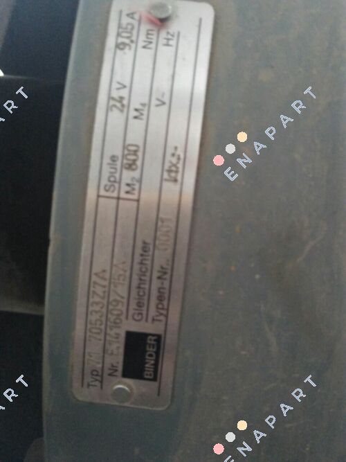 71 70533Z7A-0001 Freno de fuerza elástica de la placa