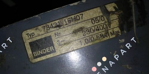 73431 16H07 Freno trifásico