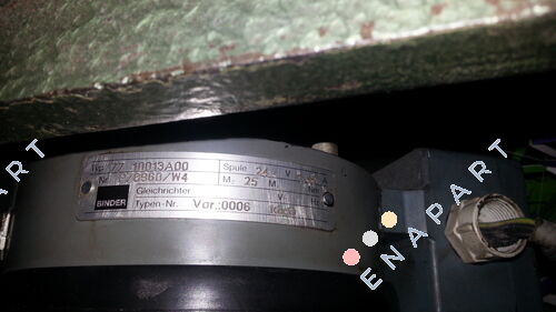 77 10013A00-0006 Carcasa de conector de 24 VDC, microinterruptor