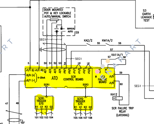 0135-28096 (DIGITAL SCR KIT (480v)) Kit SCR digital