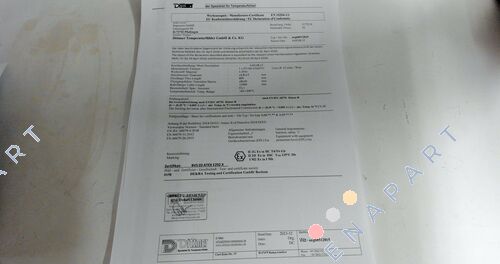 test report 3.1 Certificado de fabricación
