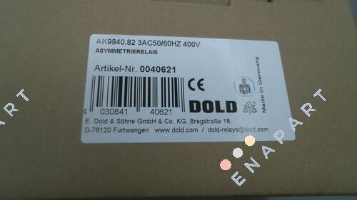 p/n: 0040621, Type: AK9840.82 3AC50/60HZ 400V Relé de asimetría