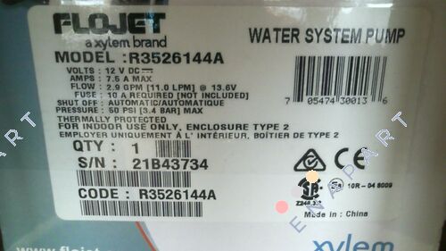 R3526-144A Bomba 12V