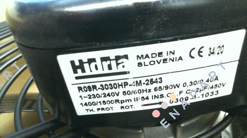 R09R-3030HP-4M-2543 Ventilador axial