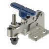 760 LB CAP T-Handle Horizontal Toggle Clamp with Flanged Base & Adjustable U-Bar