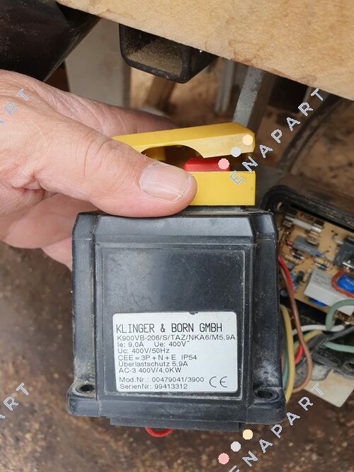 K900 mit Überlastschutz 5,9A interruptor del freno