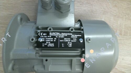 P/N:06001000091120000000; Type:7AA63M06 Portador centrifugador motor eléctrico-90w
