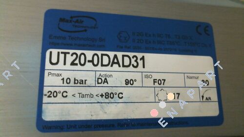 UT20-0DAD31 actuador neumático max air