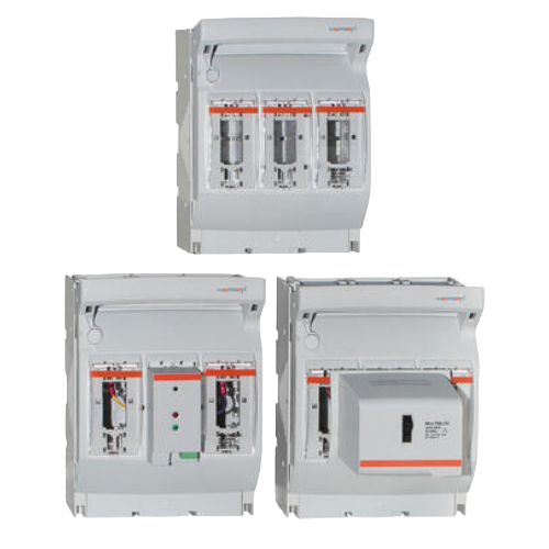 MULTIBLOC® 1.RST8 , Size 1, 250A, 690VAC, Design for bus bar installation, Triple Pole