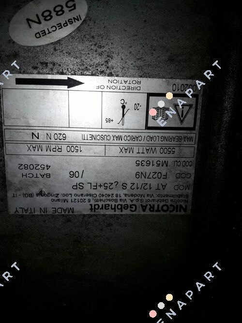 AT12/12SS Ventilador
