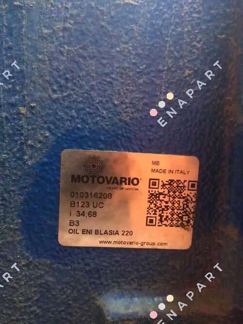 P/N: 4050143 // B123UC 34,68 300*38 60 B3 MV  Kegelstirnrad