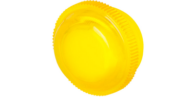 Flat lenses with diffuser for pilot lights