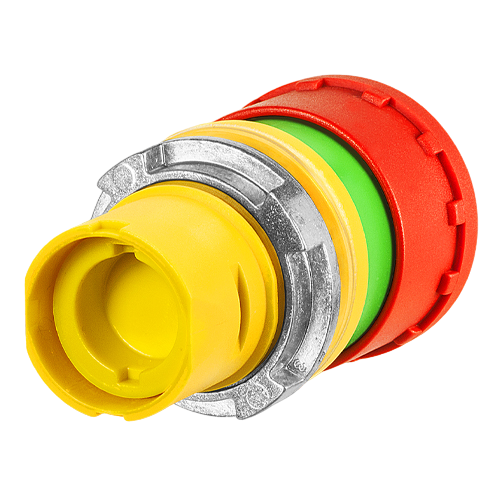 Mushroom push-button Ø 32, twist release