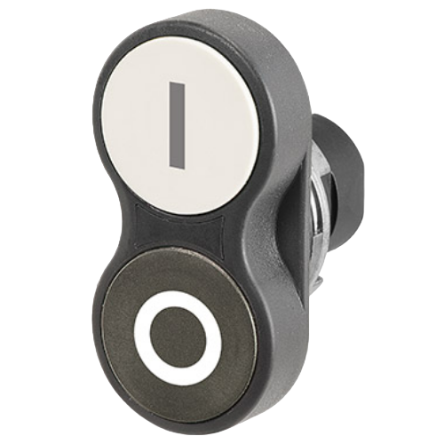 Black-white with symbol