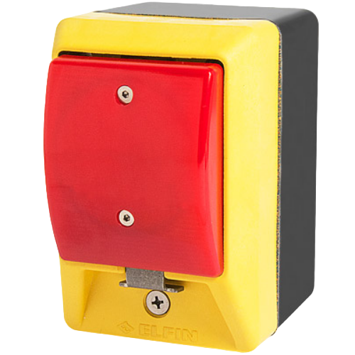 Palm switches, dome button, with enclosure