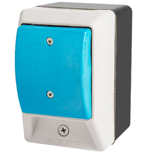 Palm switches, dome button, with enclosure