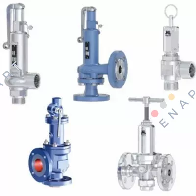 F015917 Válvula de seguridad con marca de componente