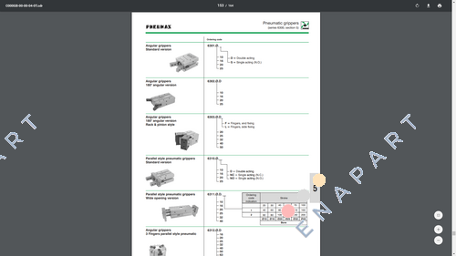 6303.40.DL  pinza angular