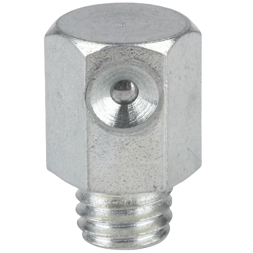Funnel type grease nipples D3, angled 90°