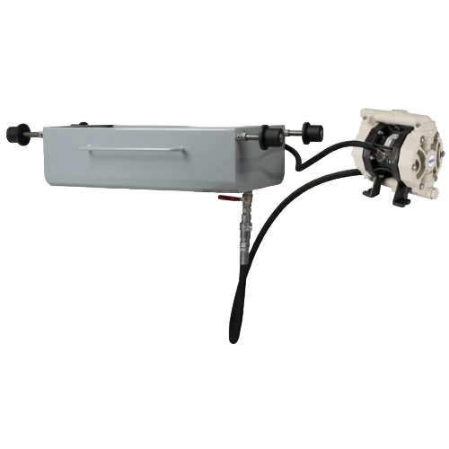 Waste oil systems for garage service pits