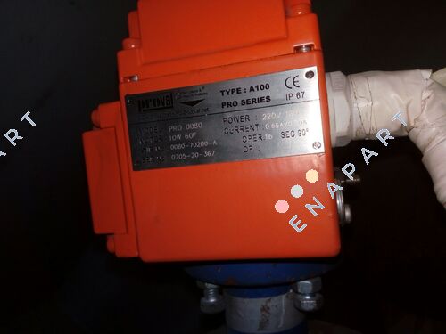 A100E22AWT0008AY17C200 ACTUADOR ELÉCTRICO DE CUARTO DE VUELTA A100EP PRO080 80 Nm