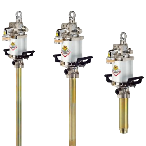 Flanged industrial pneumatic pumps