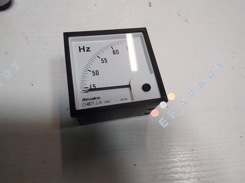 ERF96 4565HZ 230VAC Medidor de frecuencia analógico