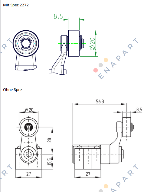 151167776 / Z4VH 335-02Z-M20 interruptor de posición