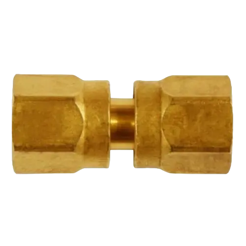 Brass - Straight unions adjustable