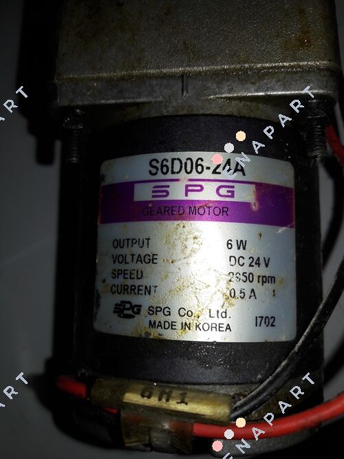 S6D06-24A MOTOR ELÉCTRICO