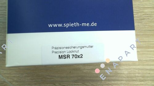 MSR 70x2 tuerca de ajuste