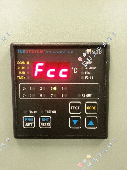 P/N: 1CN0012 Type: NT538 UNIDAD DE CONTROL DE LA TEMPERATURA