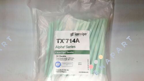 TX714A Hisopo grande de poliéster Alpha para sala limpia