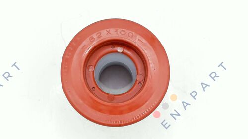 P/N: 0022583, Type: PUHN-082-100-KS47X14 Rodillo de poliuretano para transpaletas