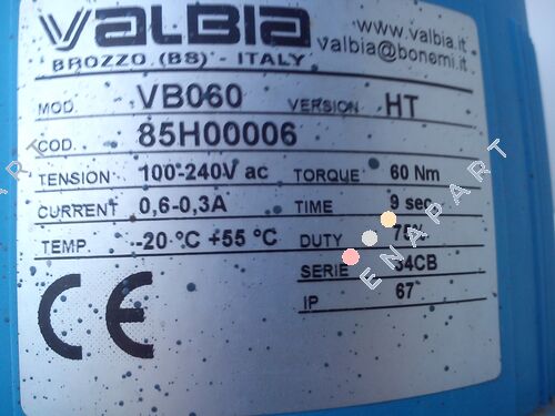 E832 tarjeta de potencia para la versión VB060: HT bacalao: 85H00006
