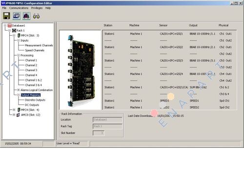 VM600SYS sistema de monitoreo